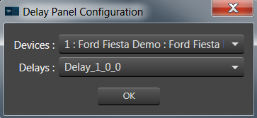 Delay Panel Configuration