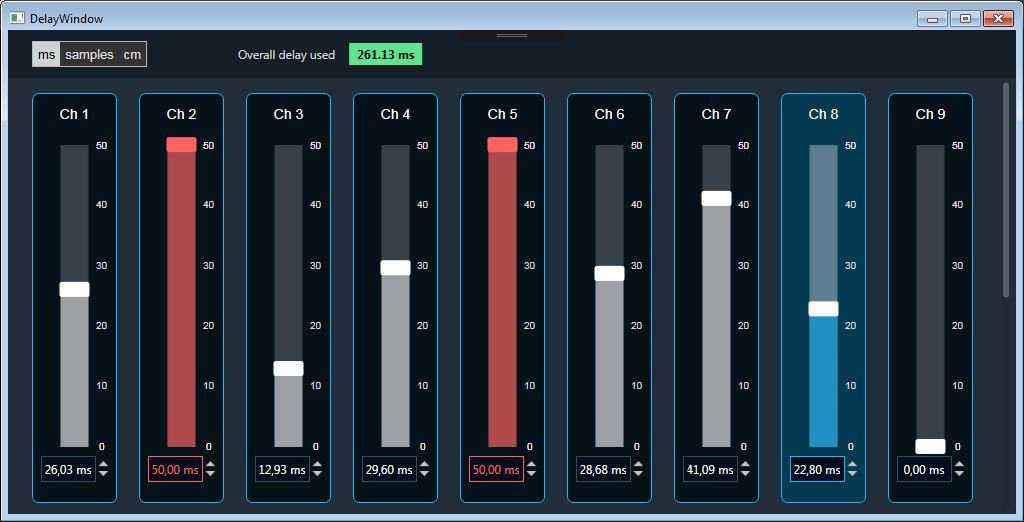 Delay Panel