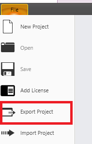Export Project