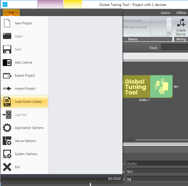 Load Audio Library