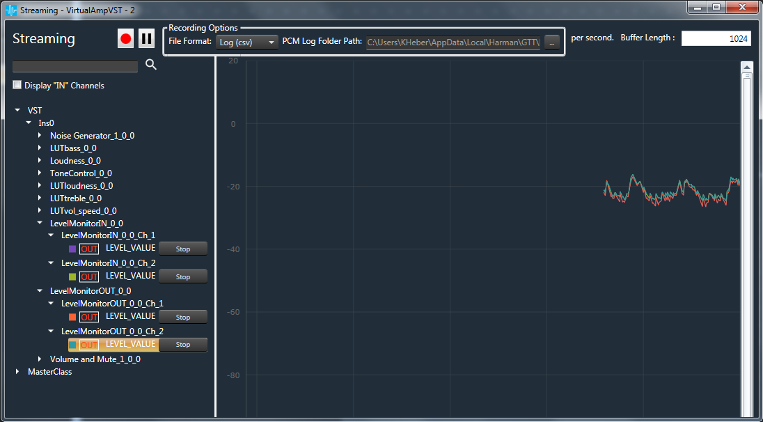 IVP Streaming Window